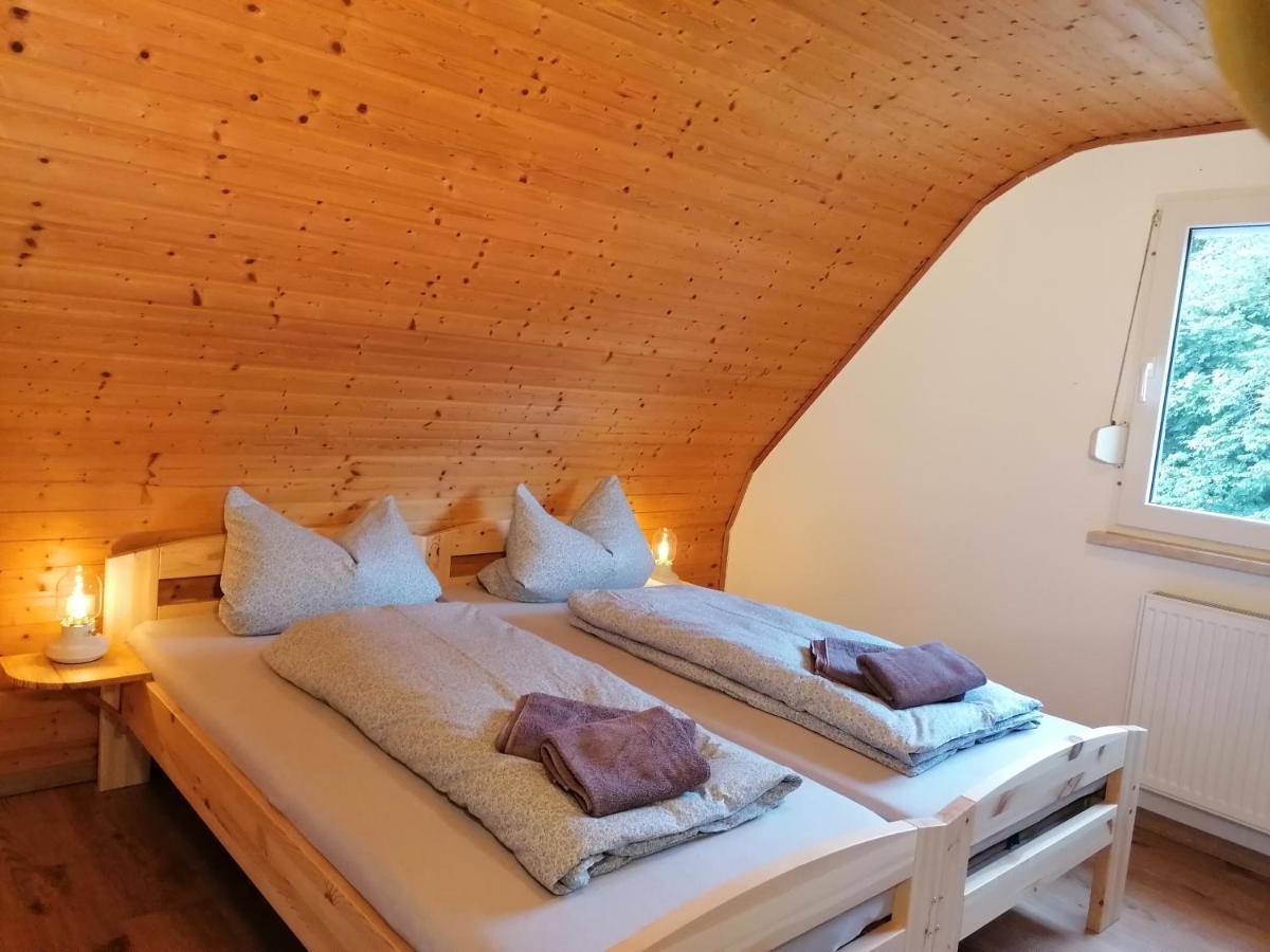 Kaethes Sommerhaus Schöna Buitenkant foto