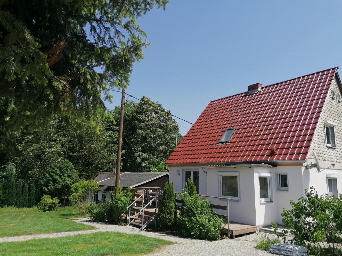 Kaethes Sommerhaus Schöna Buitenkant foto