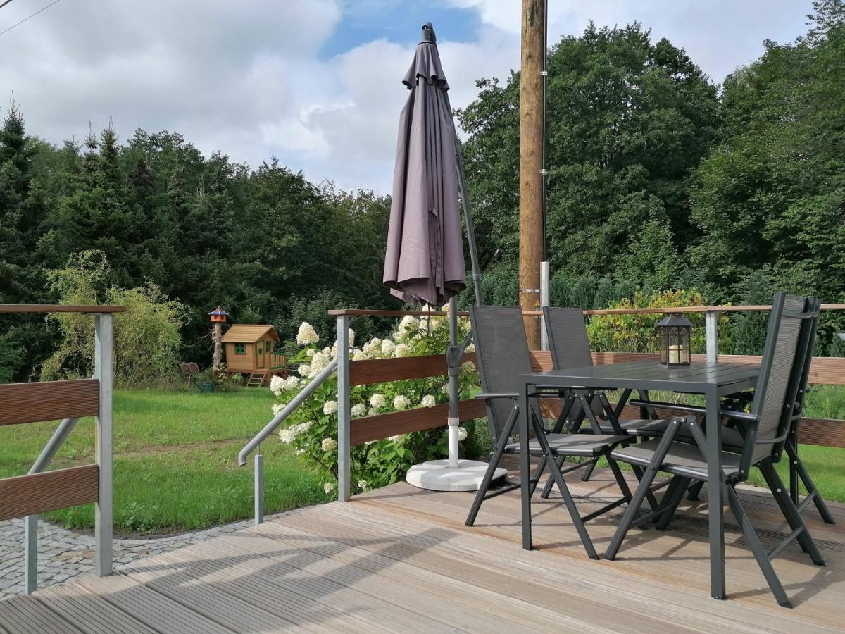 Kaethes Sommerhaus Schöna Buitenkant foto